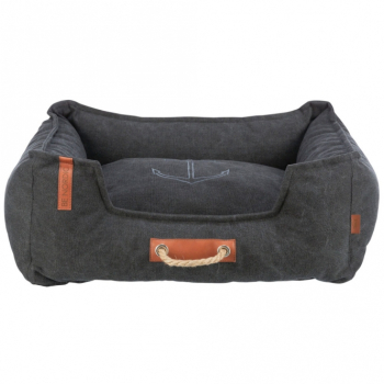 Trixie BE NORDIC Bett Föhr - Schwarz 80 × 60 cm